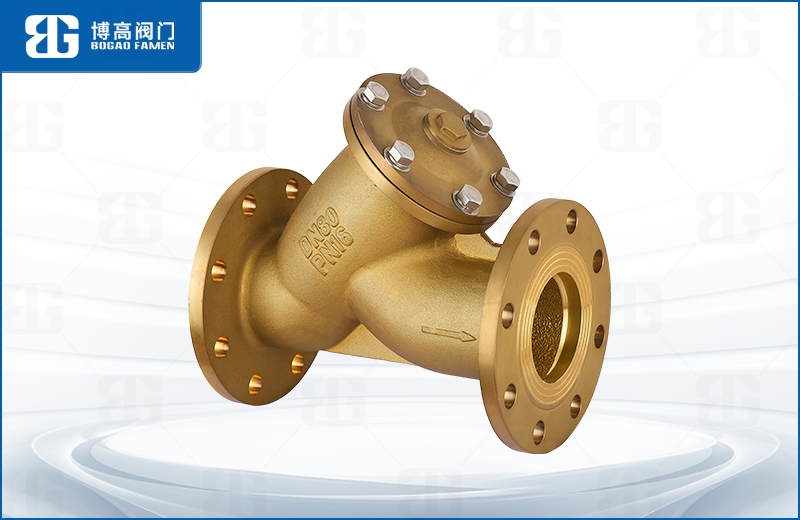 黃(huang)銅法蘭過濾器(qi)