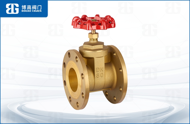 黃(huáng)銅法蘭閘閥(fa)