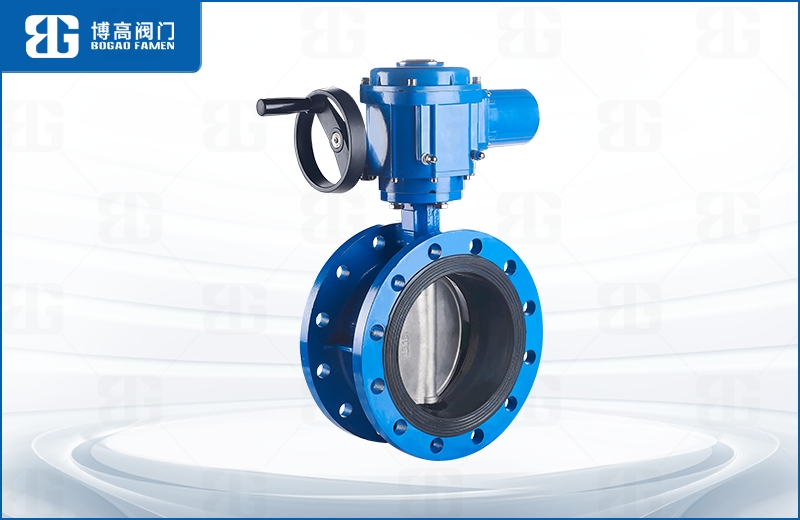 電(diàn)動法蘭(lan)中線蝶(dié)閥