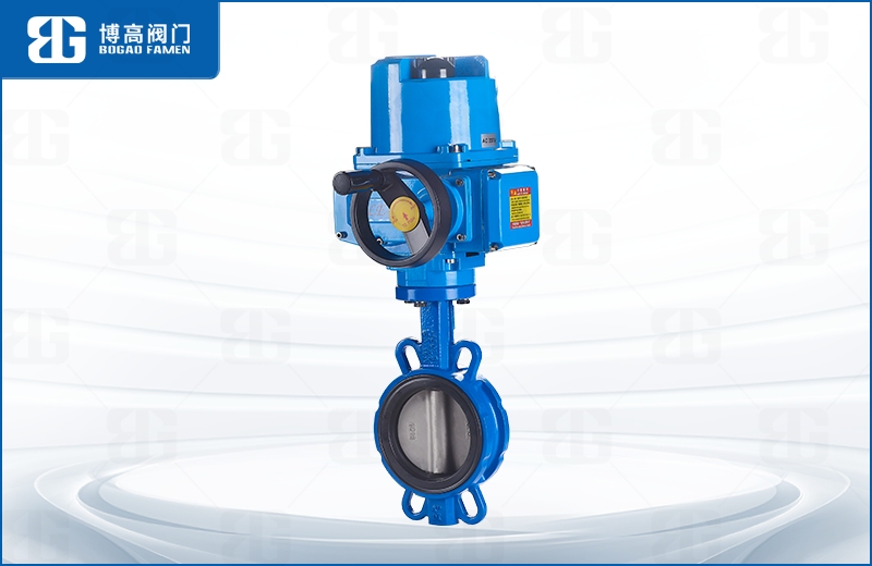 電動(dòng)對夾式(shì)中線蝶(die)閥