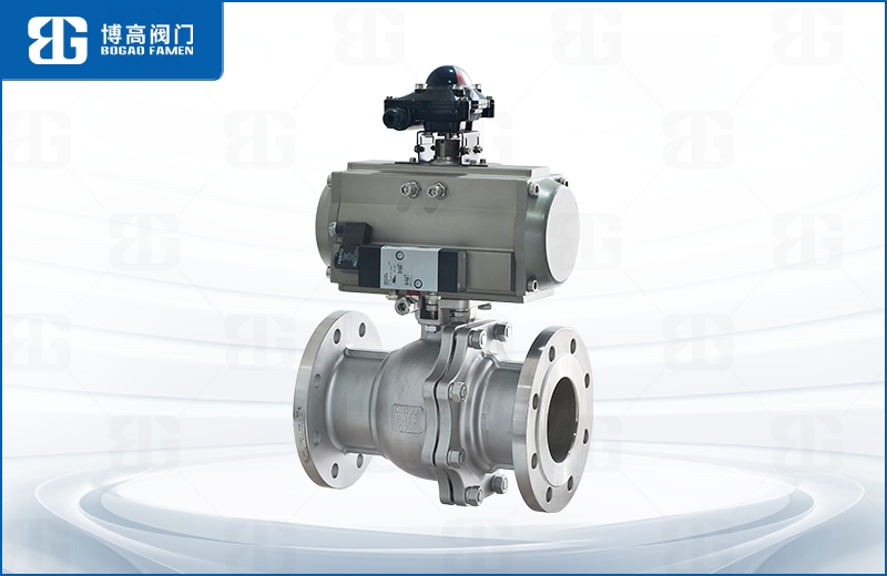 國标(biao)氣動浮動球閥